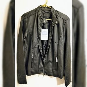 JACLYN SMITH Faux Leather Jacket